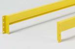Structural pallet rack parts