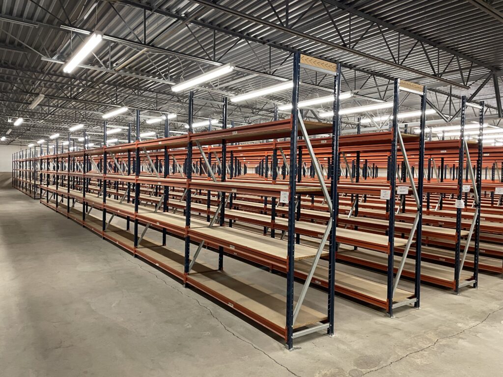 Used Mecalux Wide Span Shelving Greensboro, NC