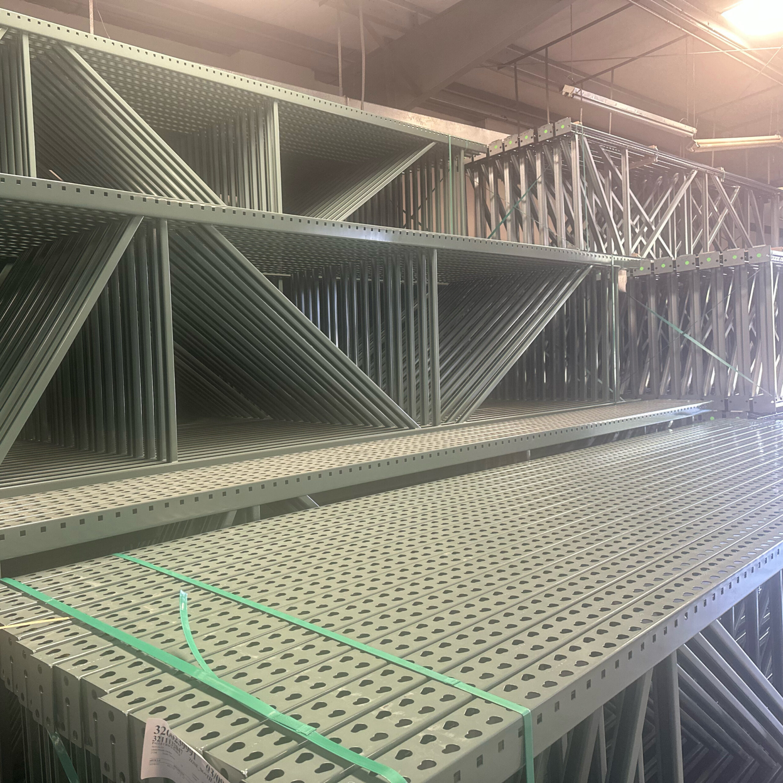 New Interlake Teardrop Racking