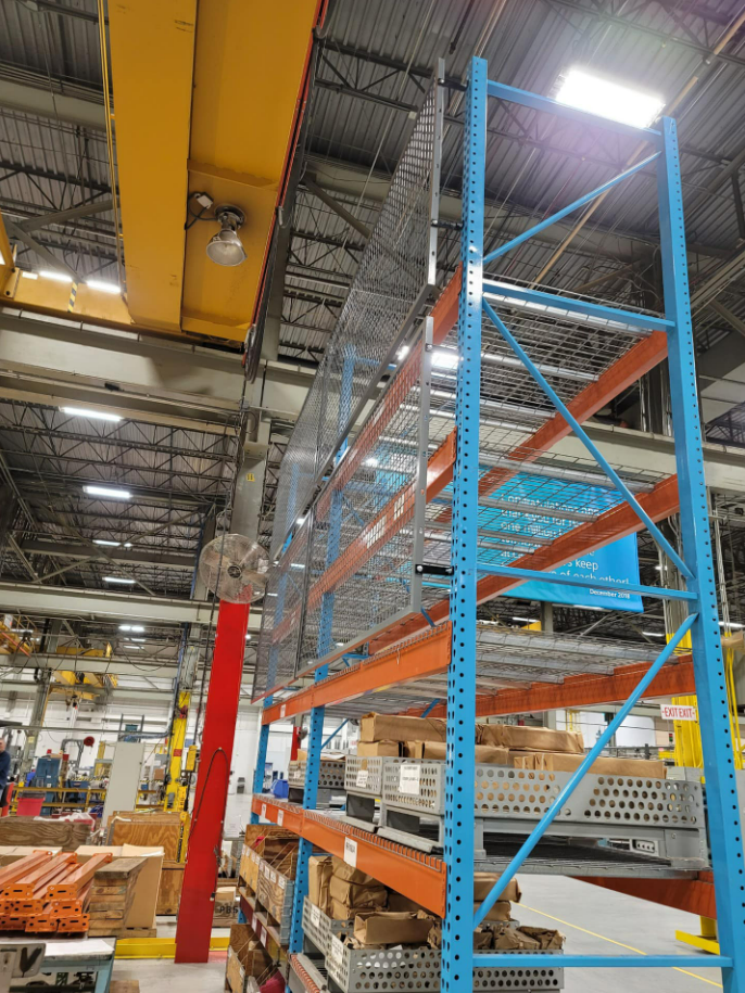 pallet racks - warehouse loss prevention - warehouse theft