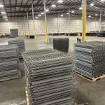 Used Wire Grids for Industrial Pallet Racking