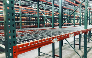 Teardrop Style Warehouse Pallet Racking | In stock for quick delivery and installation