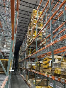 Used Warehouse Teardrop Pallet Racking 26' High x 8' Wide x 42'' Deep