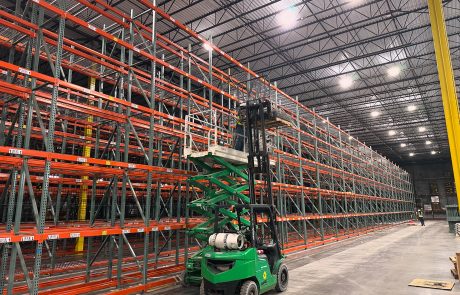 Pallet Rack Dismantle & Purchase from a DC in Fort Mill, SC