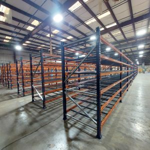 Mecalux Teardrop Pallet Racking
