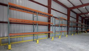 Interlake Teardrop Pallet Rack Installation in Liberty, NC