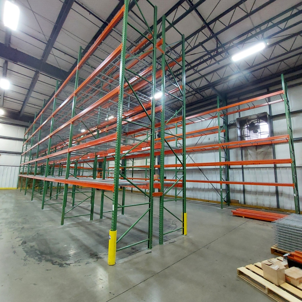 Interlake Teardrop Pallet Racking in Denton, Texas