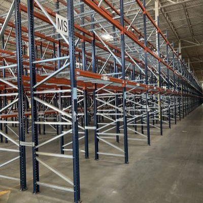 Mecalux Teardrop Style Pallet Racking