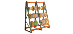 Husky Cable Reel Racks, Wire Spool Organization
