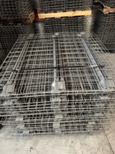 Used wire mesh decking for pallet racking