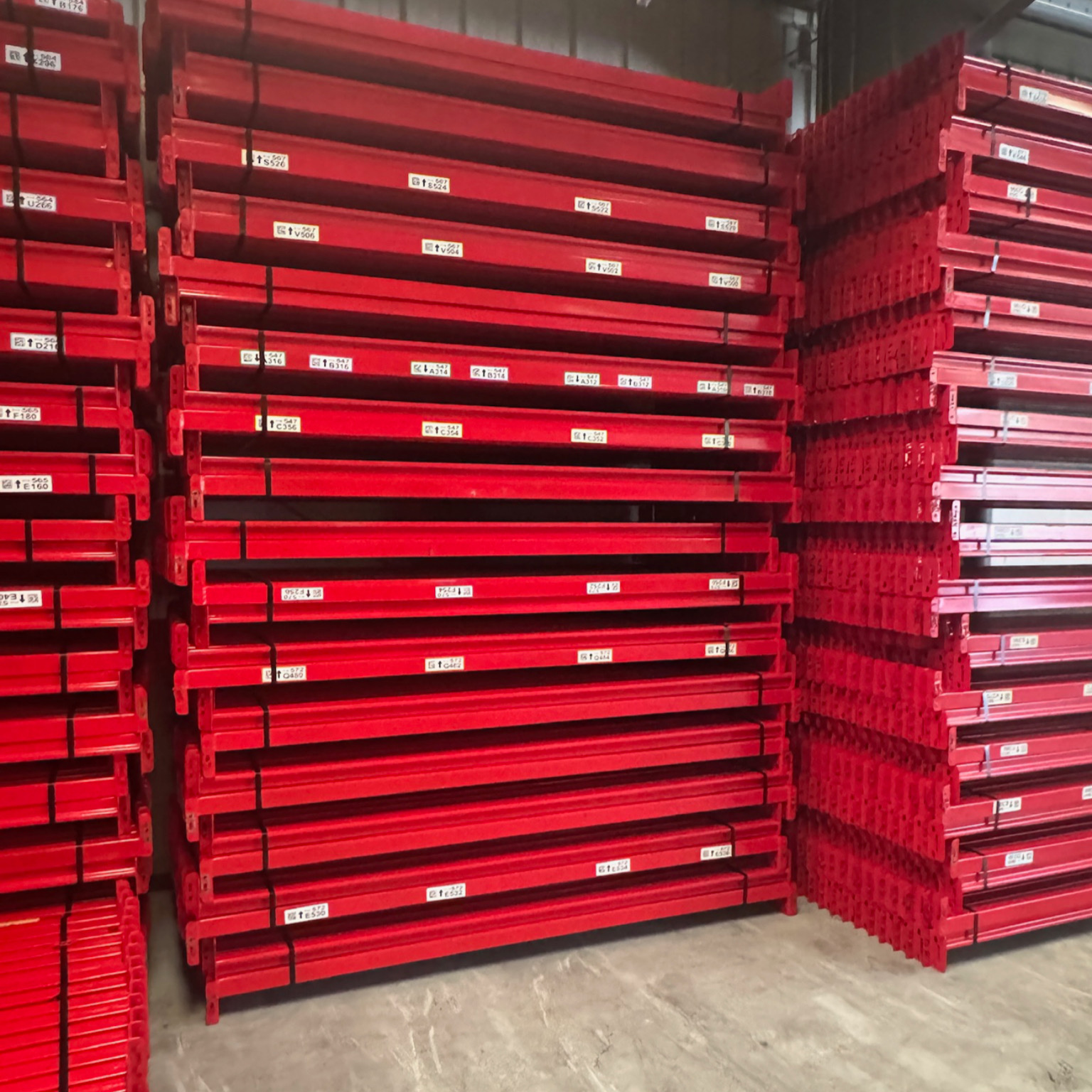 Used Teardrop Beams 8' Long x 2.5'' Face