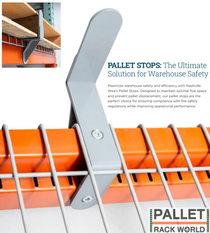 Beam Pallet Stops, Load Stops for Pallets on Pallet Racking