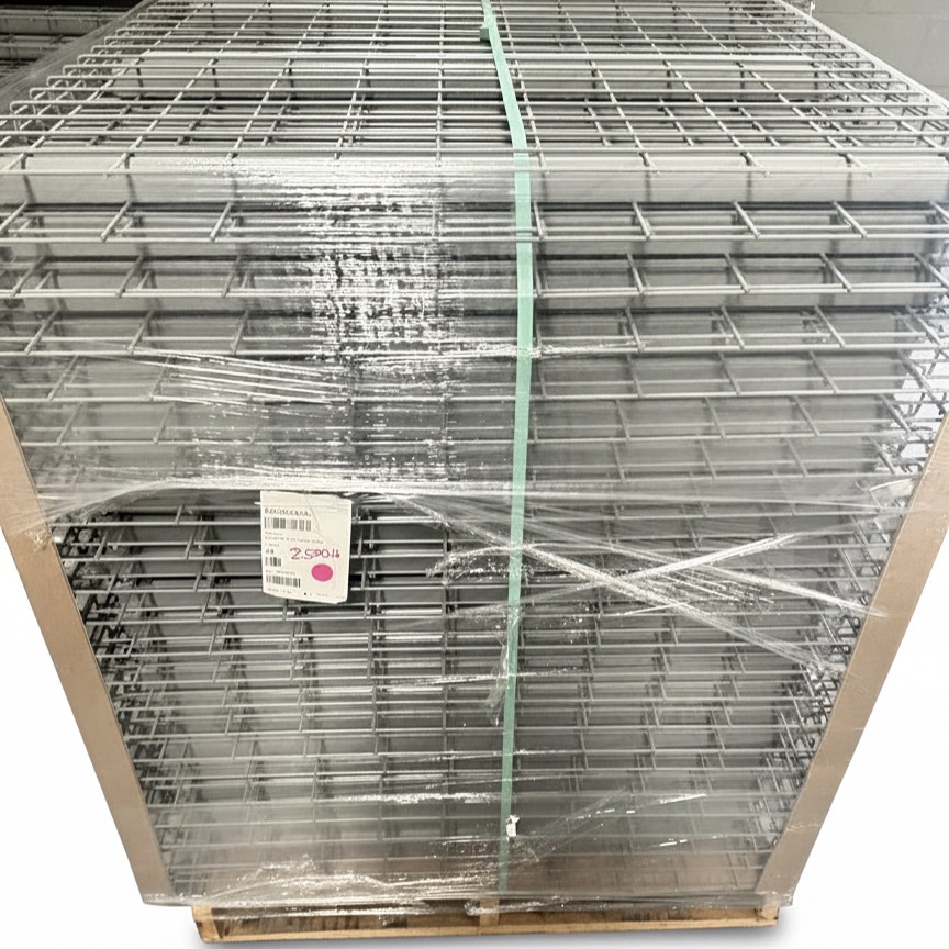 Pallet of Wire Mesh Decking 44 Per Pallet from Pallet Rack World and Nashville Wire, Shipping wire decks