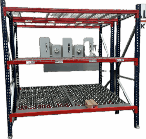 Used Gravity Case Picking Carton Flow Lanes