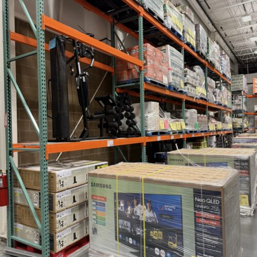 Used Teardrop Pallet Racking System from Pallet Rack World