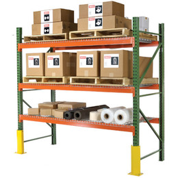 Wireway_Husky_Invincible_Pallet_Rack Husky Rack & Wire teardrop pallet racking