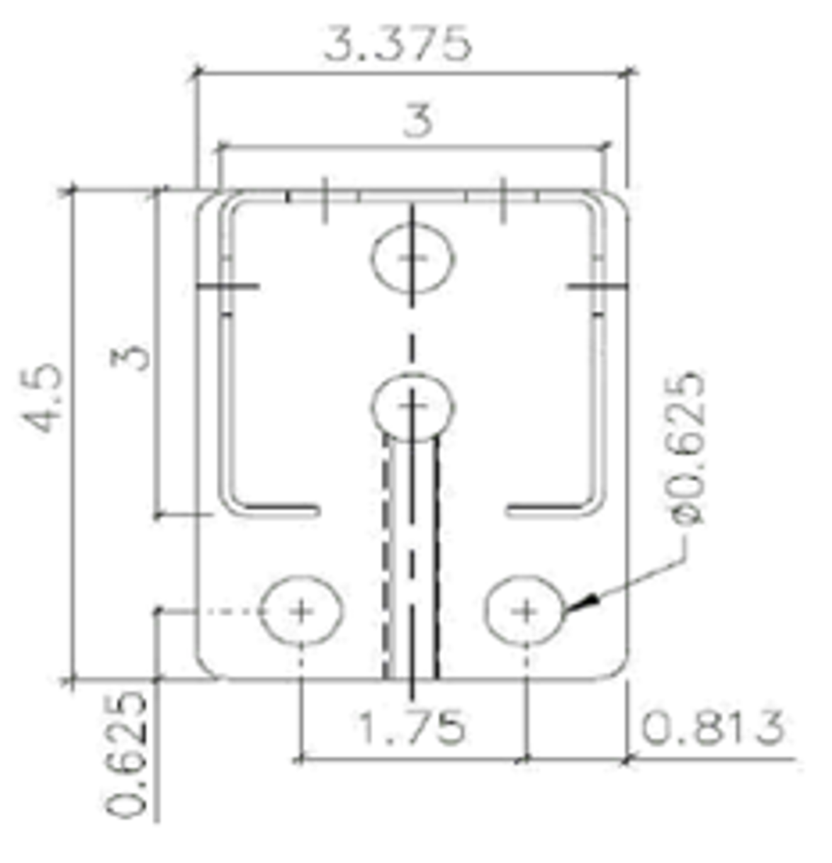 Interlake Teardrop Upright Post
