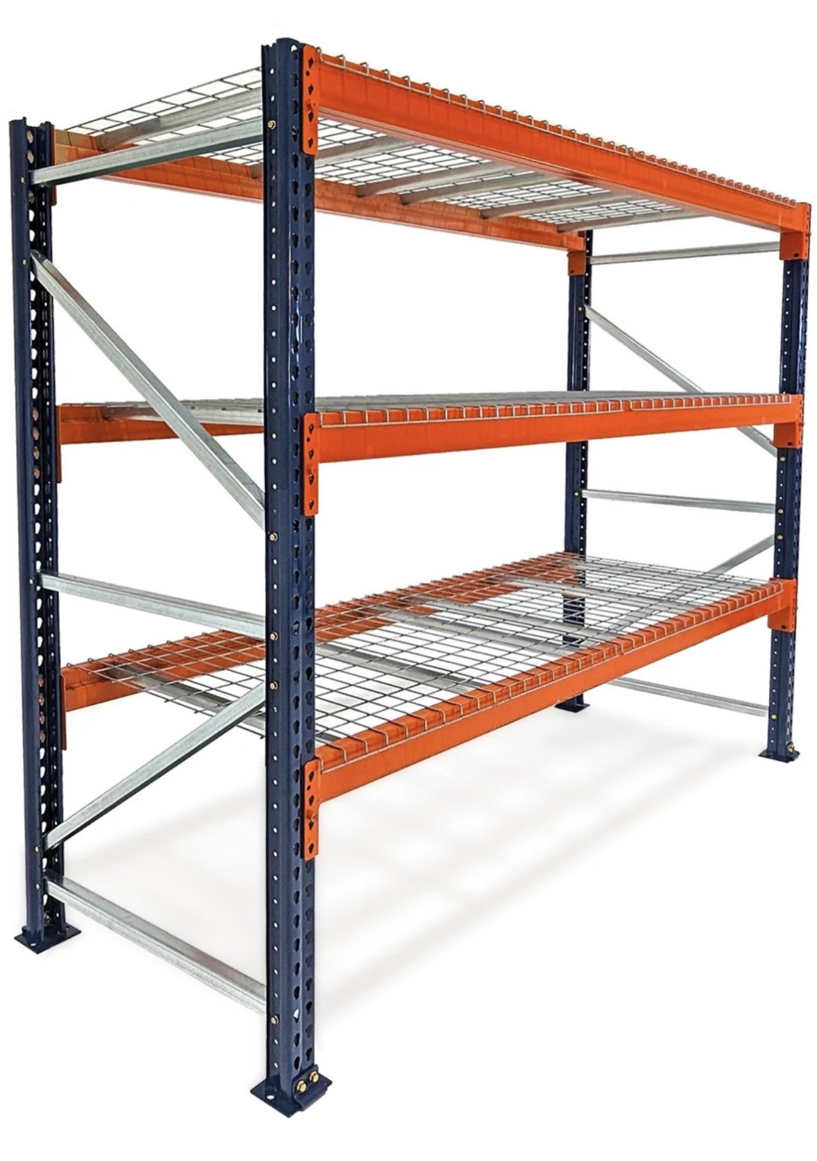 Mecalux Teardrop Pallet Rack in Denton, Texas