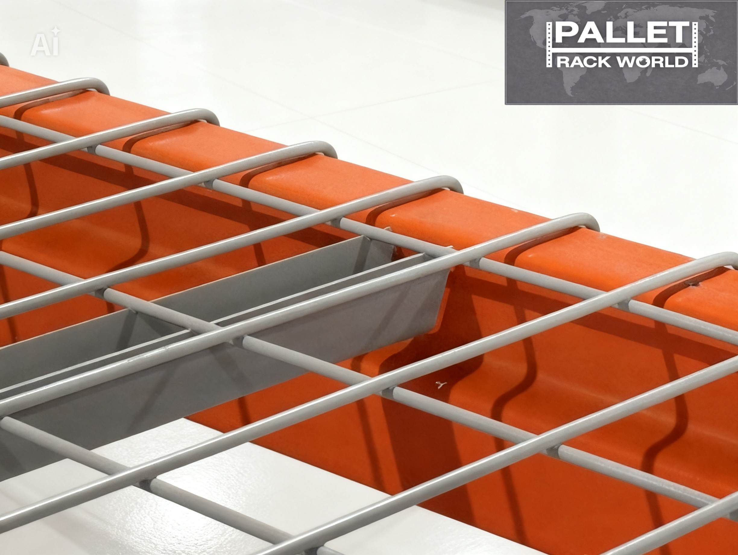 Nashville Wire Mesh Deckning for Standard 1-5/8'' Step Beams, Double Waterfall